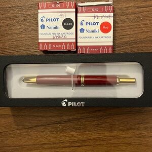 Rare Working Vintage Pilot Vanishing Point 18k NIB Retractable Fountain Pen
